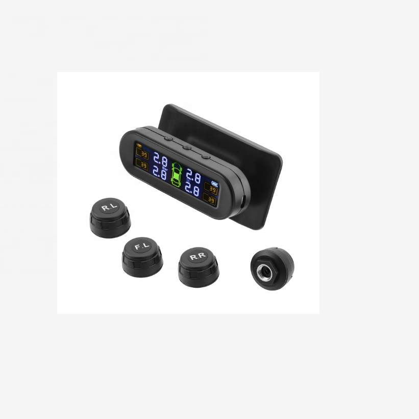 Solar Power Auto Security Alarm Systems Tire Pressure Sensor TPMS External