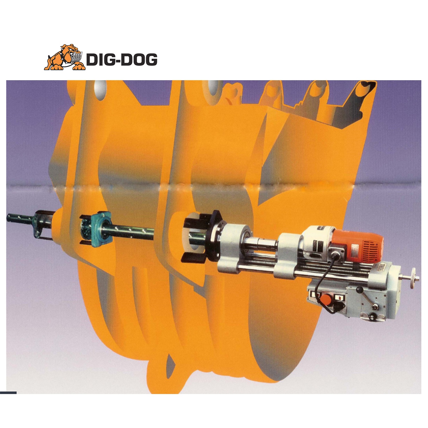High efficiency XDT50 Portable Line Boring And Mobile Boring Machine for Construction Machinery