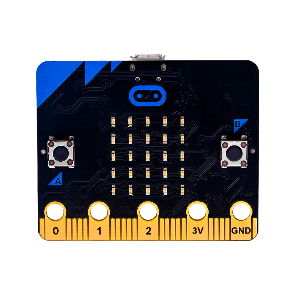 Новинка BBC Micro:bit NRF51822 микроконтроллер, макетная плата для питона, начинающих, графическое Программирование