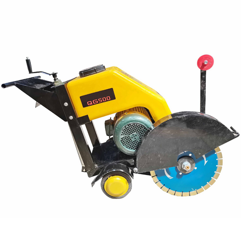 200MM Depth EGQ-500 Saw Blade Electric Power Asphalt/Concrete/Cement/Plastic Pavement Cutting Concrete Cutter Cutting Machine