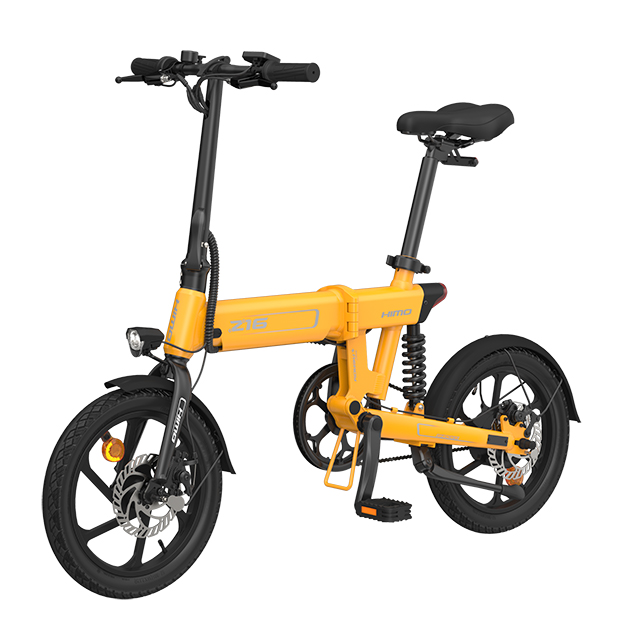 Europe Warehouse Delivery 16 Inch Full Suspension Electric Bicycle HIMO Z16 250W 36V Folding Electric Bicycle