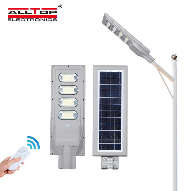 ALLTOP высокоэффективный водонепроницаемый IP65 уличный 30 60 90 120 вт встроенный все в одном светодиодный солнечный садовый светильник