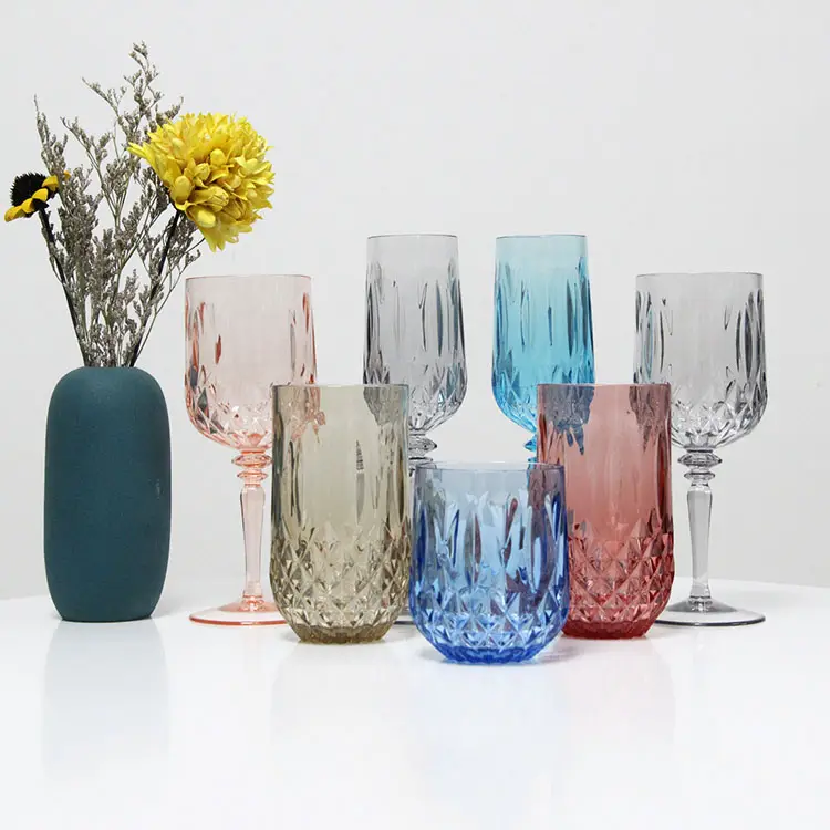 Customization color glassware drinking/water/juice/wine glass cup