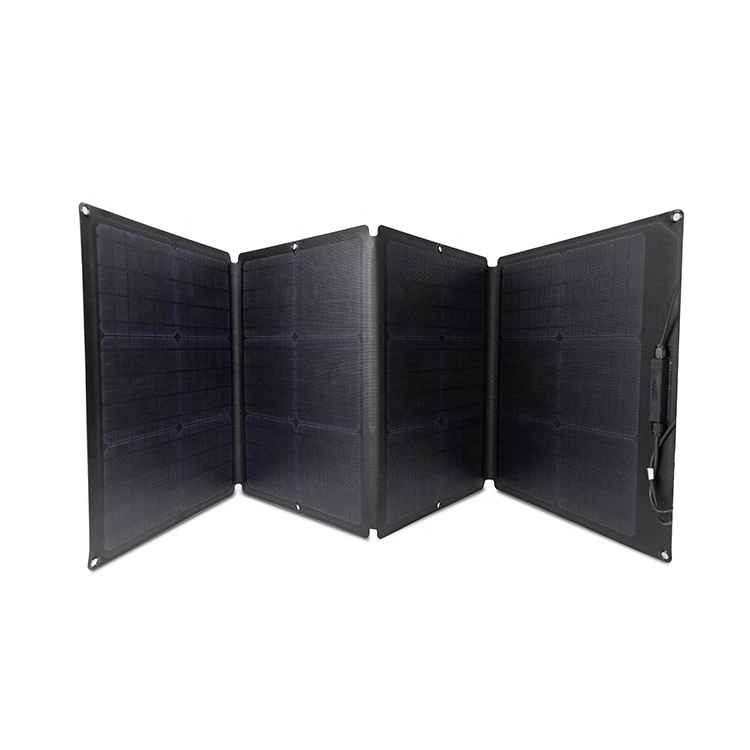 Ecoflow High Strength Fiberglass 110W 21.6V Portable Solar Panel For Camping Home And Mobile Use