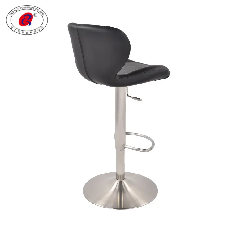 Metal Bar Counter Stools Multi-Fun Paypal Accepted Mechanism Upholstered-High-Bar-Stool Leather Office Chair Furniture Gold Metal Counter Bar Chair Stool