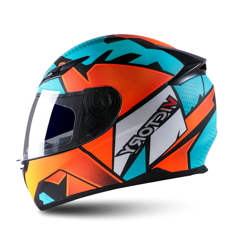 LED Full Face Motorcycle Helmet Riding Off-road Helmet Motorcycle DOT Anti Fog Lens Wholesale Motorcycle Helmets