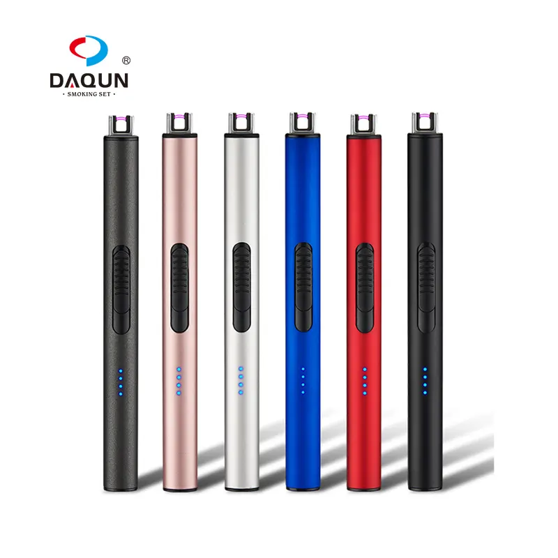 New Arrival Fireless Electric Rechargeable Kitchen BBQ Candle Arc Lighters