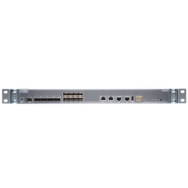 router MX204 chassis universal routing with 3 fan trays and 2 power supplies