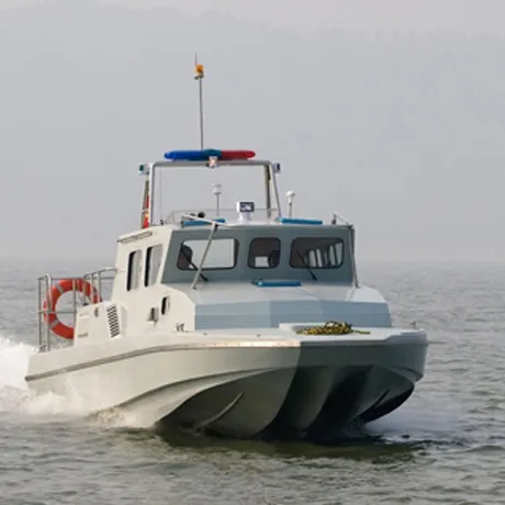 12m Fiberglass Wave-suppression Trimaran Boat for sale
