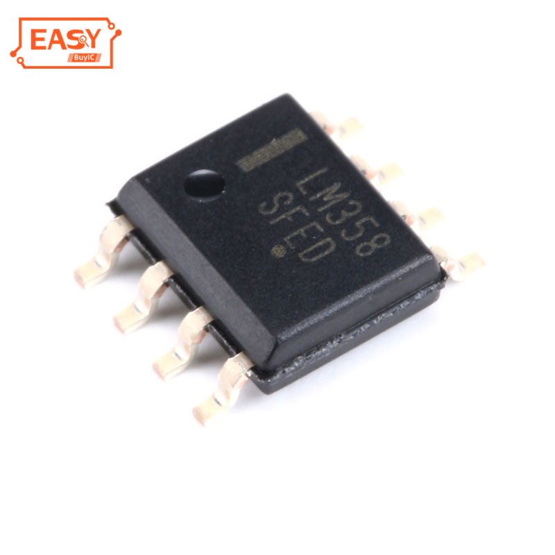 LM358DR2G ic smd Operational Amplifiers brand new Op Amps 3-32V Dual Lo PWR Commercial Temp LM358 low power Amplifier ICs