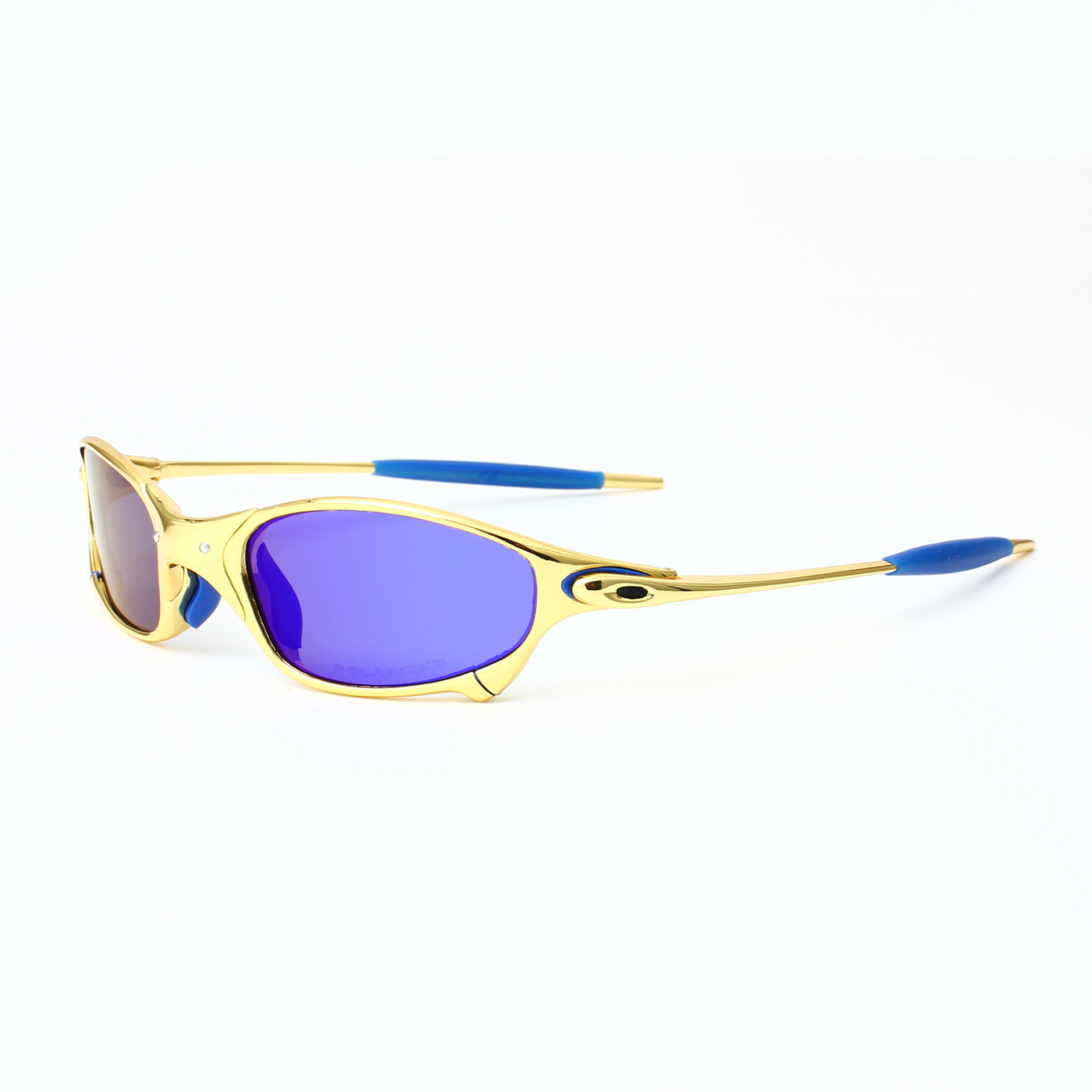 High Quality Stylish Metal Sports Sunglasses with Multiple Frame Colors for Cycling and Outdoor Activities