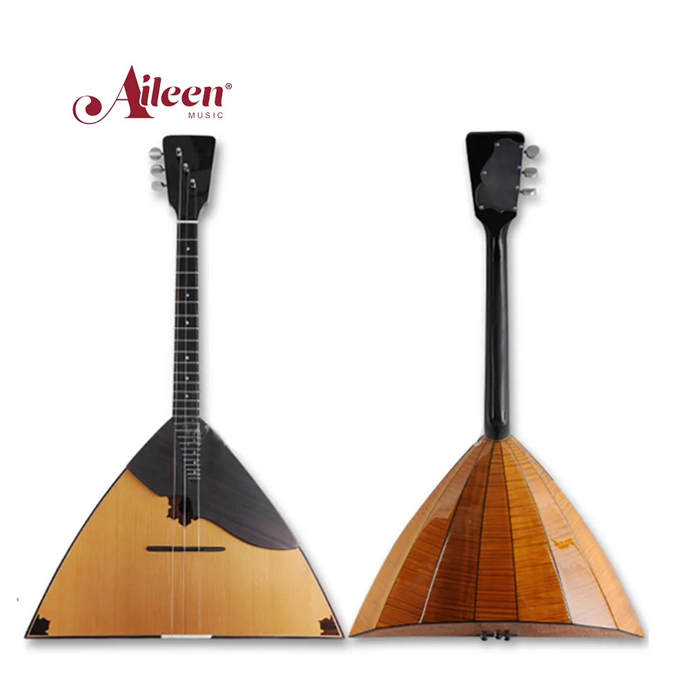Wholesale Ethnic Musical Instrument Solid Wood Balalaika(WBL2-A-H)