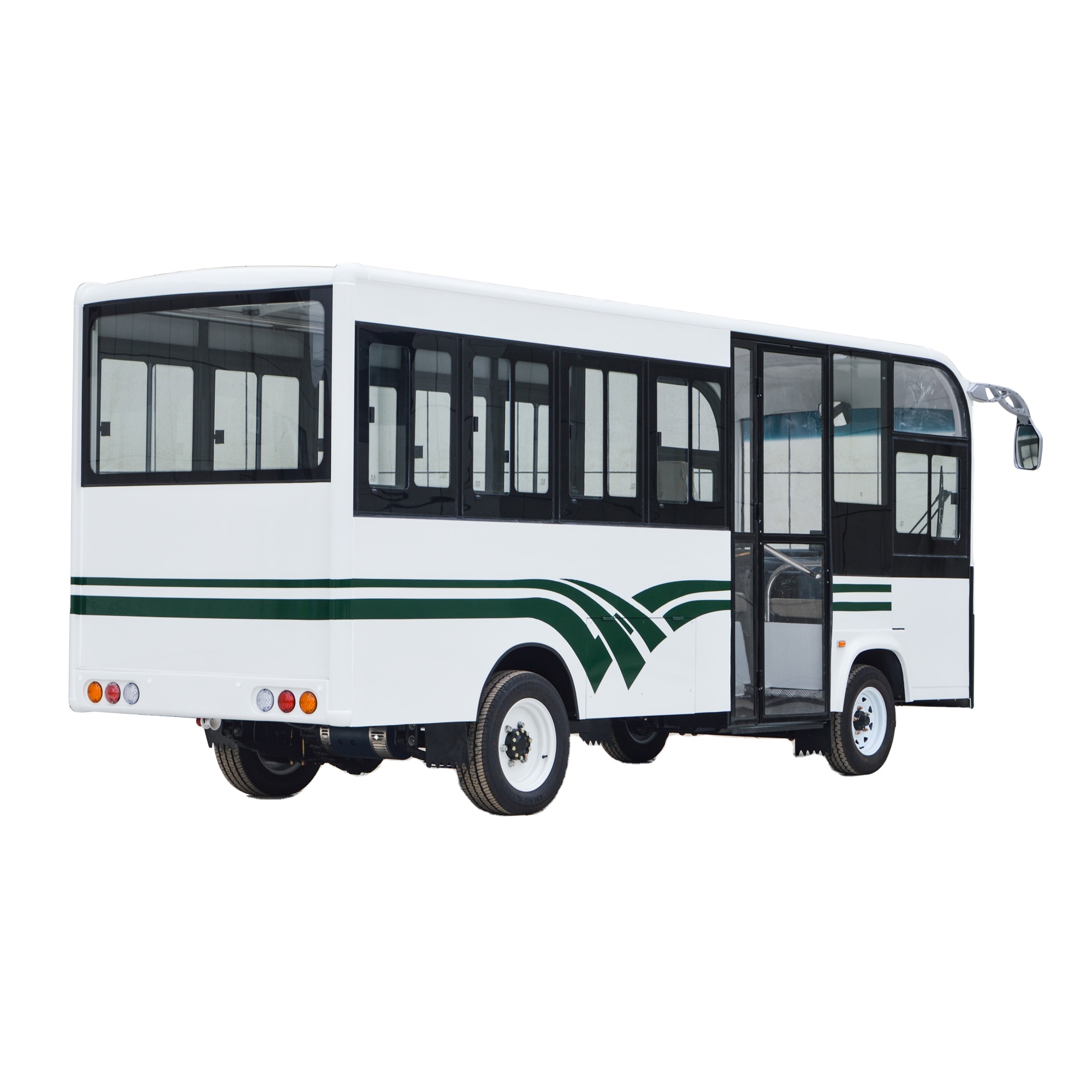 Sale of 22 seat electric low speed sightseeing bus resort hotel reception car electric bus