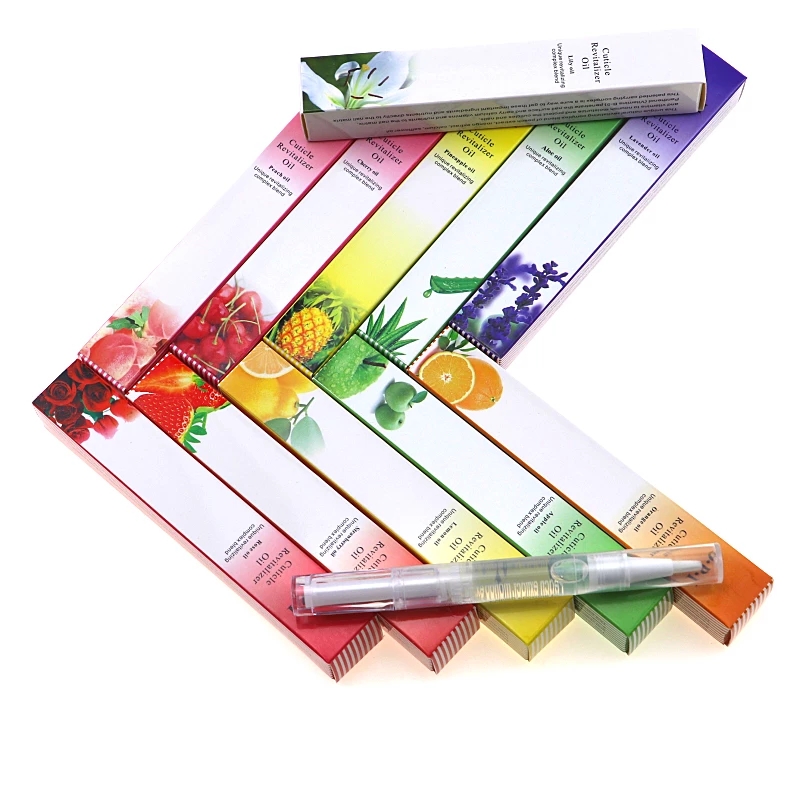 15 Styles Nail Nutrition Oil Pen 5ml Cuticle Revitalizer Fruit Smell Nutrition Oil Pen Nail Art Care Treatment Nail TSLM1