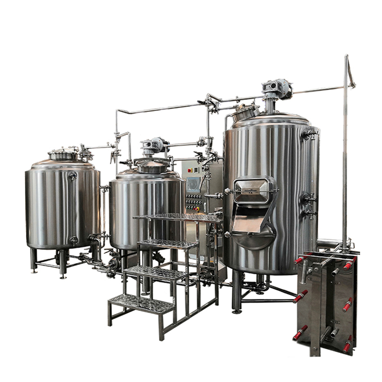 Made in China customized craft brewery equipment turnkey beer brewing system