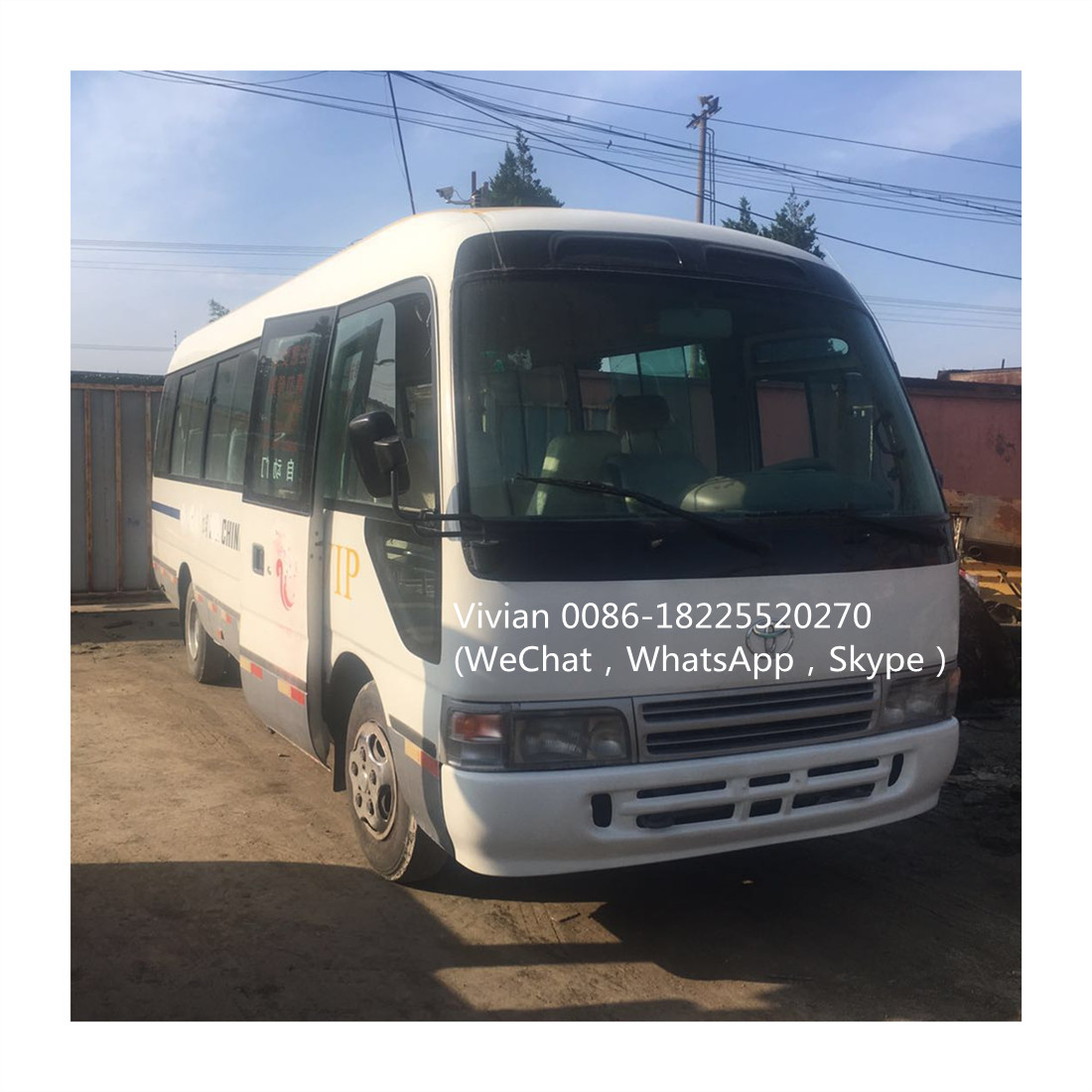 Хорошее качество, б/у автобусный автомобиль toyot, на продажу