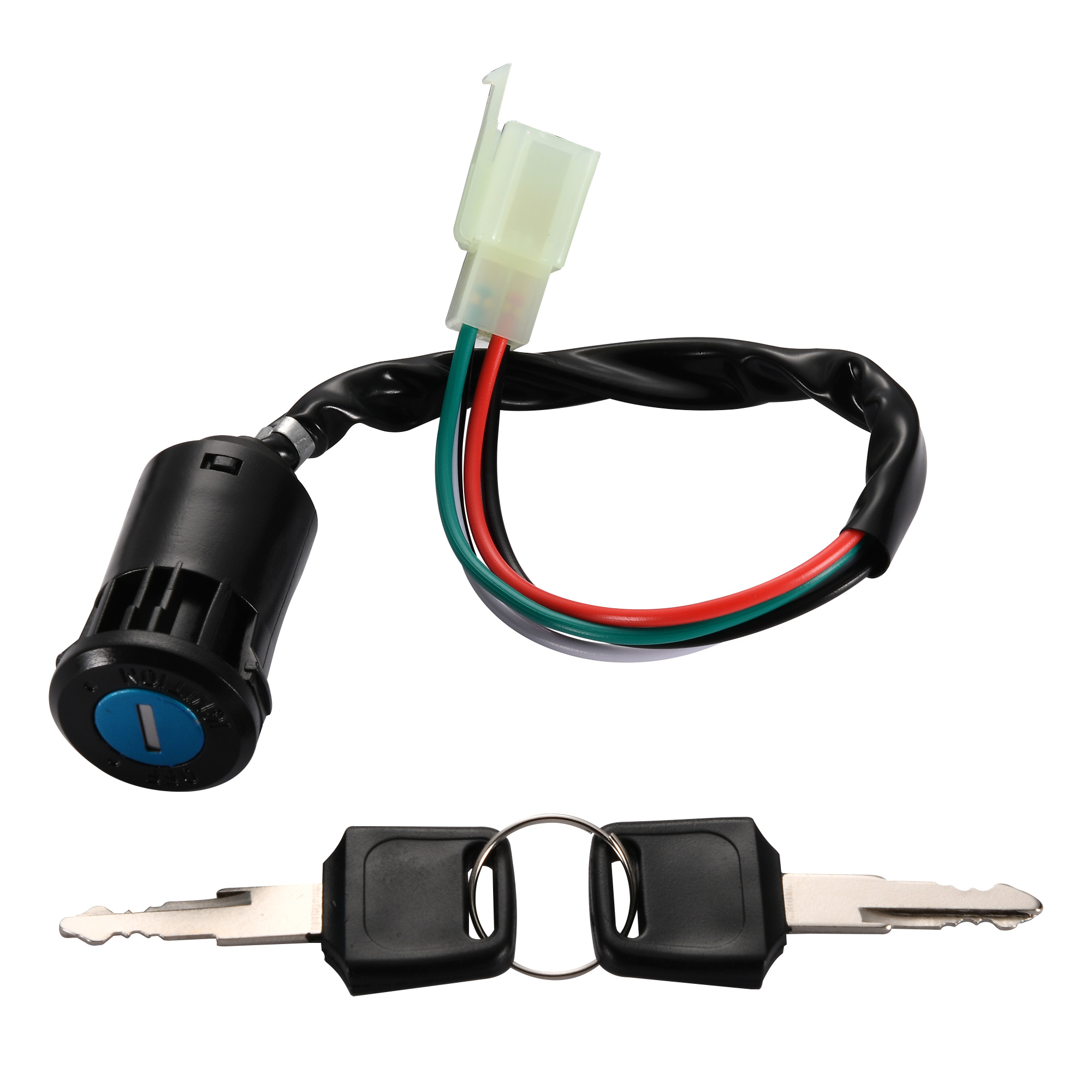 GOOFIT 4-Контактный зажигающий ключ Замена для китайского производства 50cc 70cc 90cc 110cc 125cc ATV внедорожный велосипед карманный велосипед