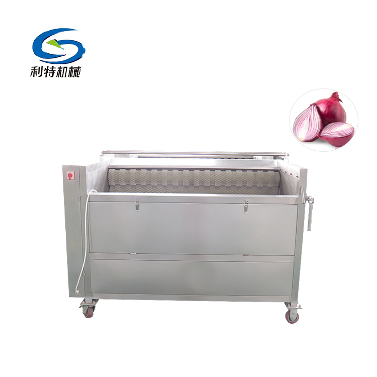 Small energy consumption garlic onion peeling machine