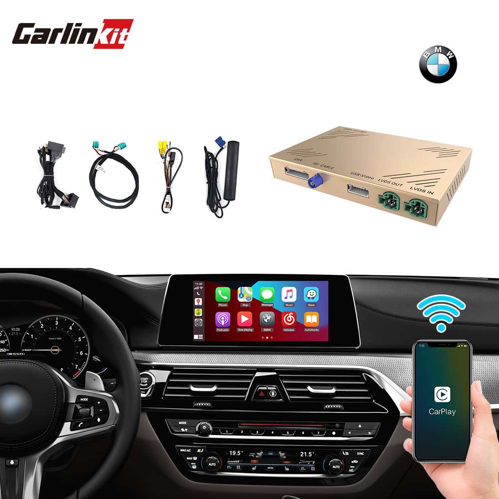 Беспроводной автомобильный интерфейс Apple Carplay Android для carplay BMW F20 EVO system X1 X2 X3 X4 X5 X6 X7 Carplay Airplay Mirror link