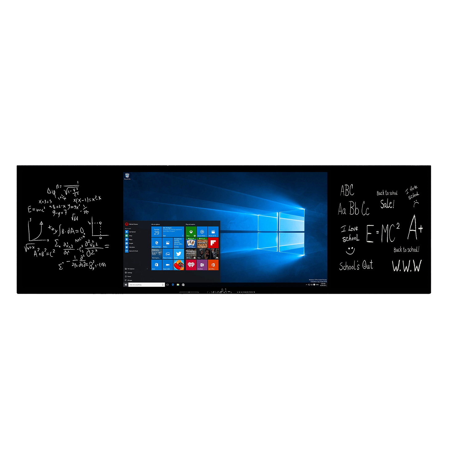 Все в одном сенсорный экран ПК smart eblackboard интерактивная доска
