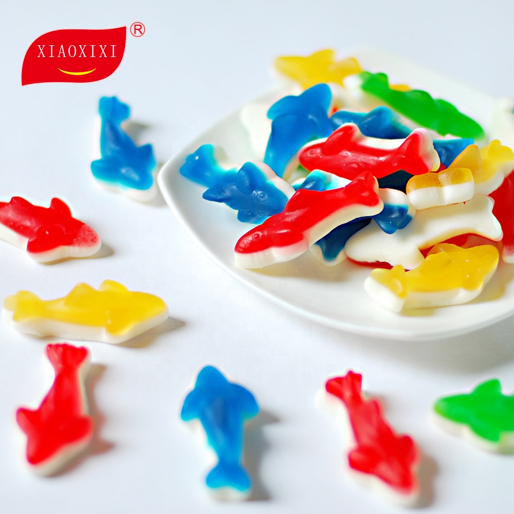 Пользовательские конфеты с фруктовым вкусом gummy конфеты с HALAL сертификатом