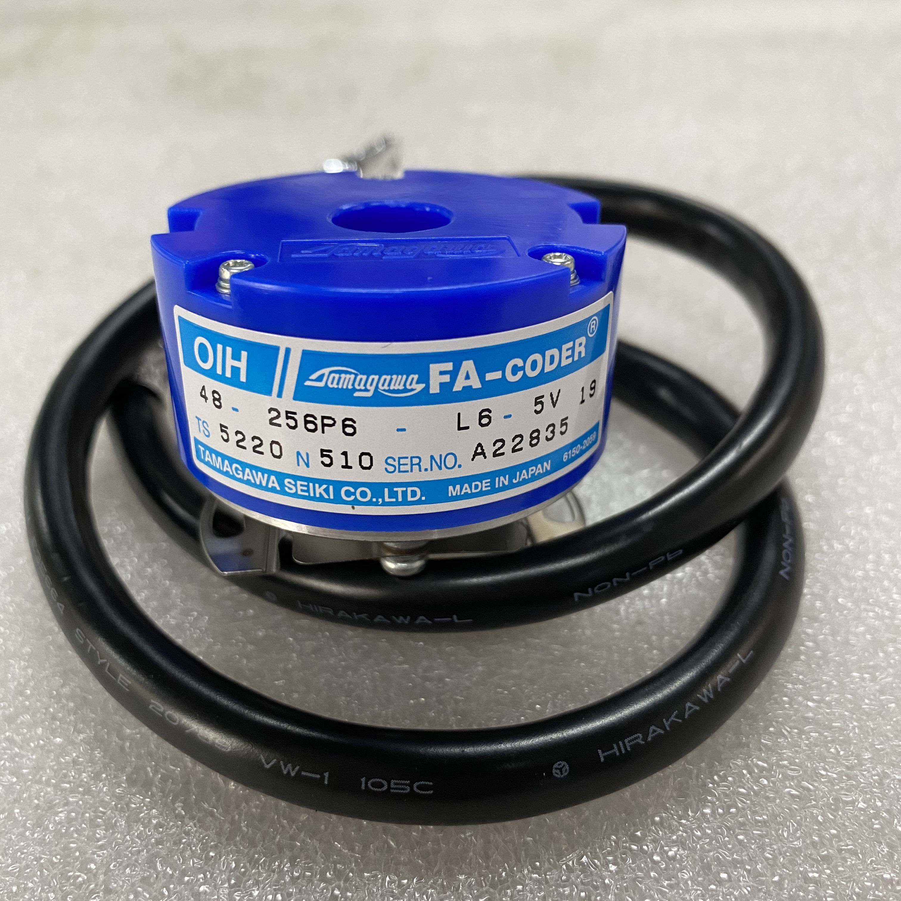 Оригинальная новая FA-CODER Лифт Поворотный энкодер OIH 48-256P6-L6-5V TS5220N510 A22835 кодер для офсетной печати пресс-формы