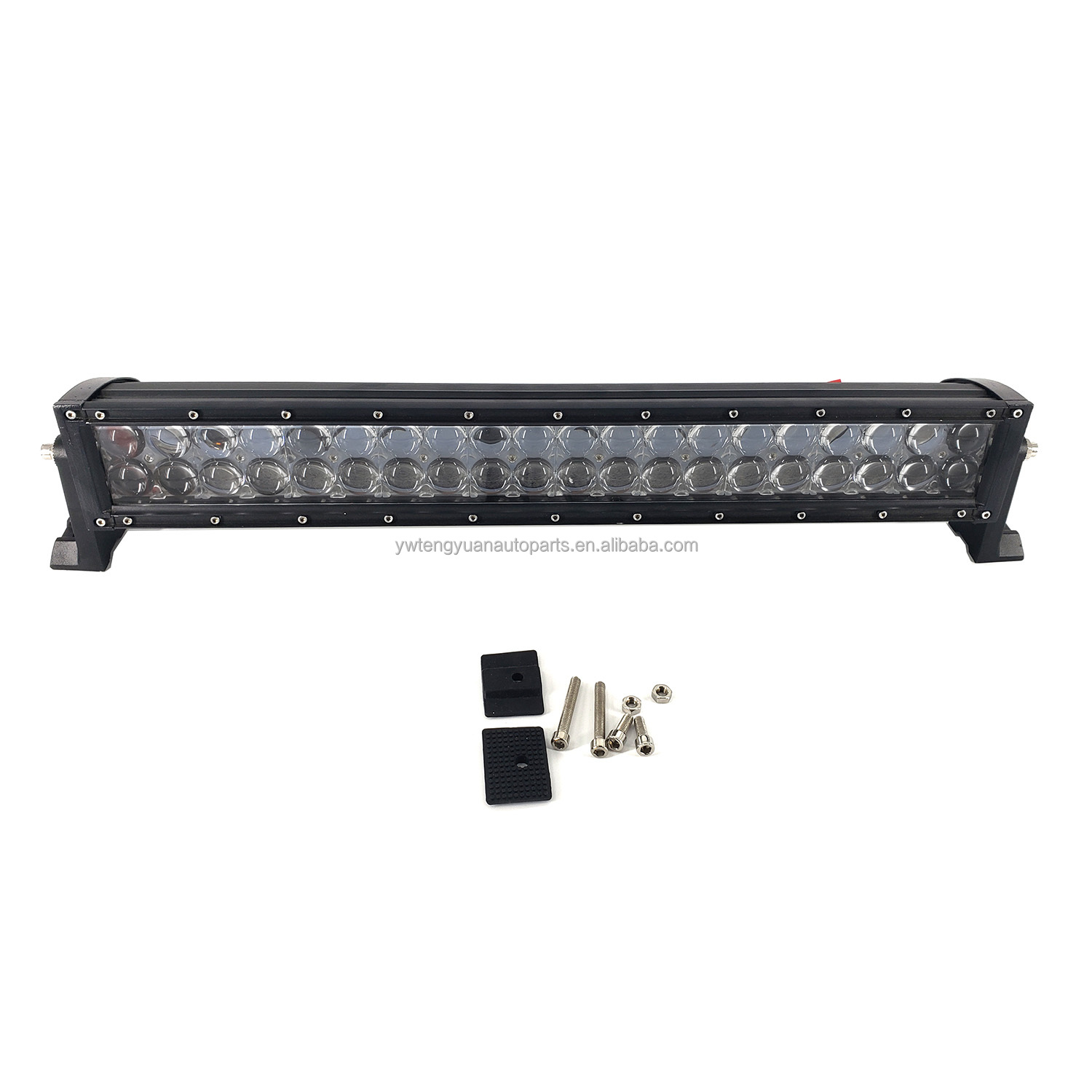 Hot selling 120w double row Convex lens screw led bar light truck offroad for UTV tractor