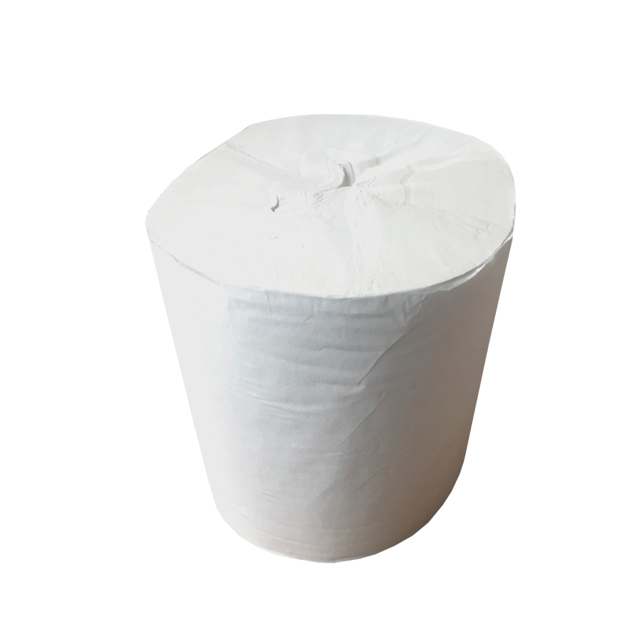 Коммерческое одноразовое бумажное полотенце 1ply 300m бумажные полотенца рулон руки