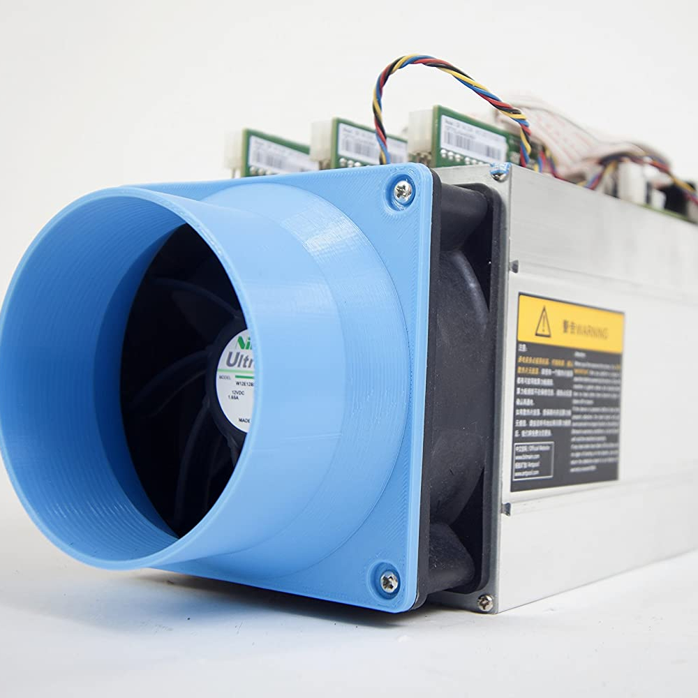 Fan Shroud Antminer Bitmain Miner S15 R15 S11 S9j S1 S3 S5 S7 S9 S9i L3+ L3++ E3 T9 D3 A3 V9 X3 fan duct cooling shroud