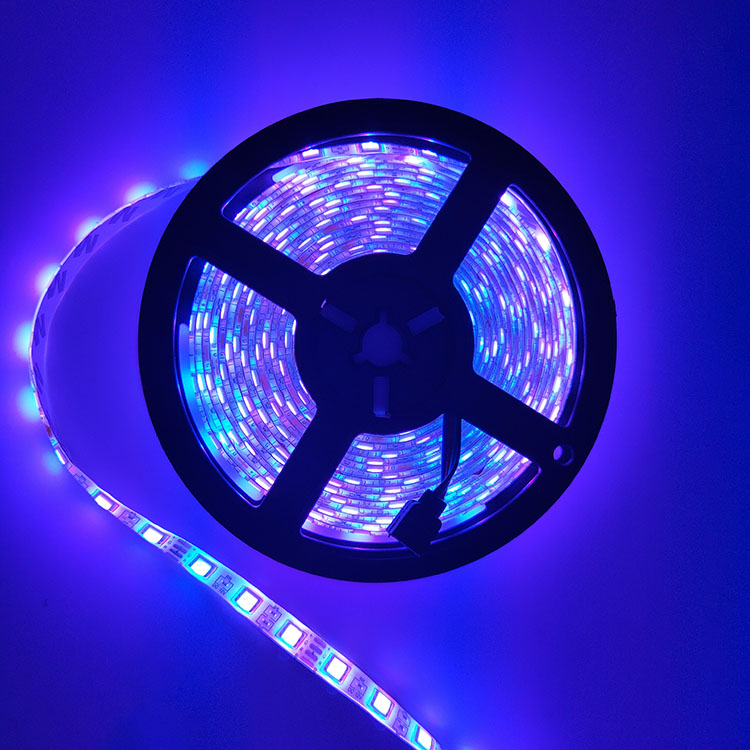 Светодиодная смарт-Музыка Rgb Led 5005 чип rgb многоцветный меняющий цвет Пульт дистанционного управления 12 в 24 В
