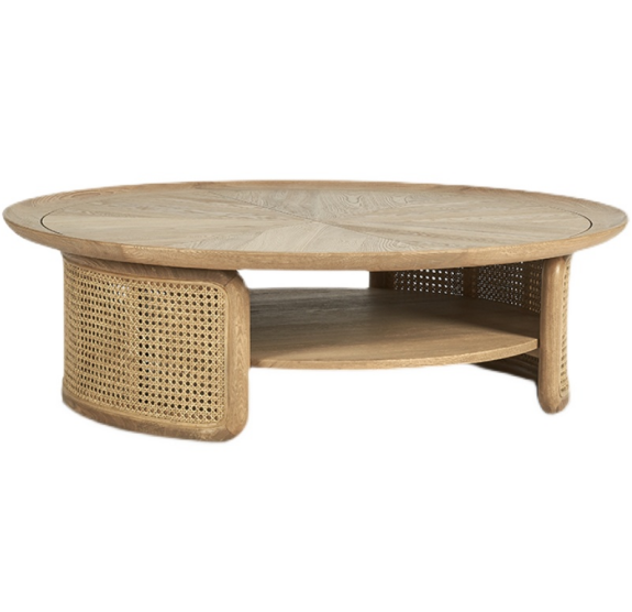 HOT SELL SOLID CANE COFFEE TABLE RATTAN TABLE