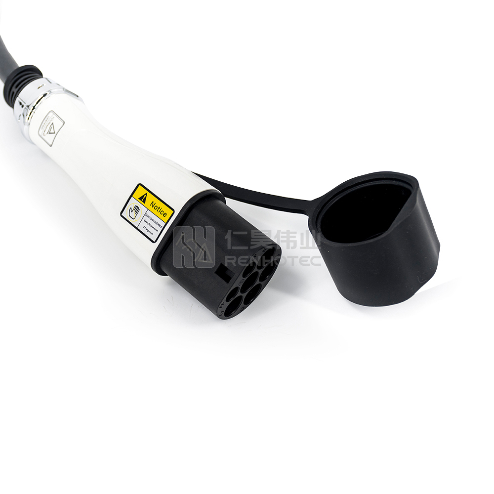EV разъем зарядки Type2 IEC 62196 мужской женский AC 16A 32A 1 3 фазы ворс конец корабля новых электрических транспортных средств для зарядки в автомобиле