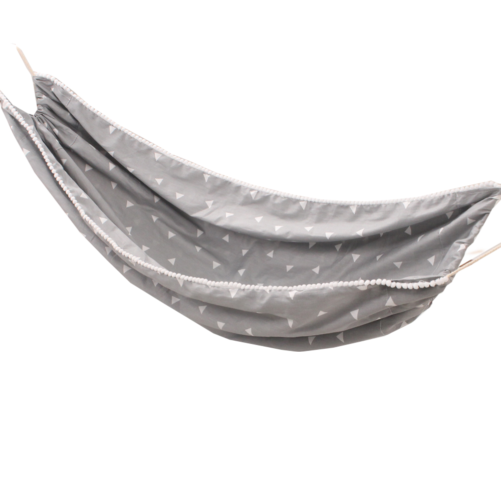 Cotton Kids Hammock Baby Hammock Swing Infants Bed Baby Cradle Indoor and Outdoor Hammock Baby Crib Hanging Seat