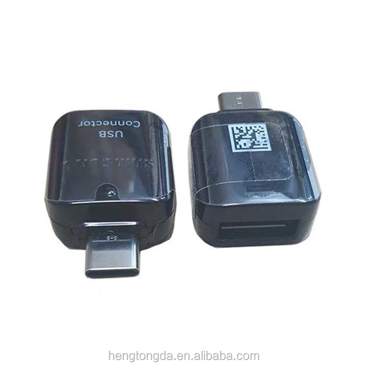 Оригинальный USB Type C OTG адаптер для Samsung Galaxy s8 S10 OTG кабель для быстрой USB-C разъем кабель с разъемами типа C и USB 3,0 преобразователь OTG