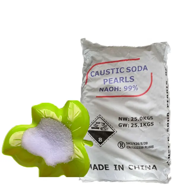 caustic soda pearls/prills 99% industry grade caustic soda