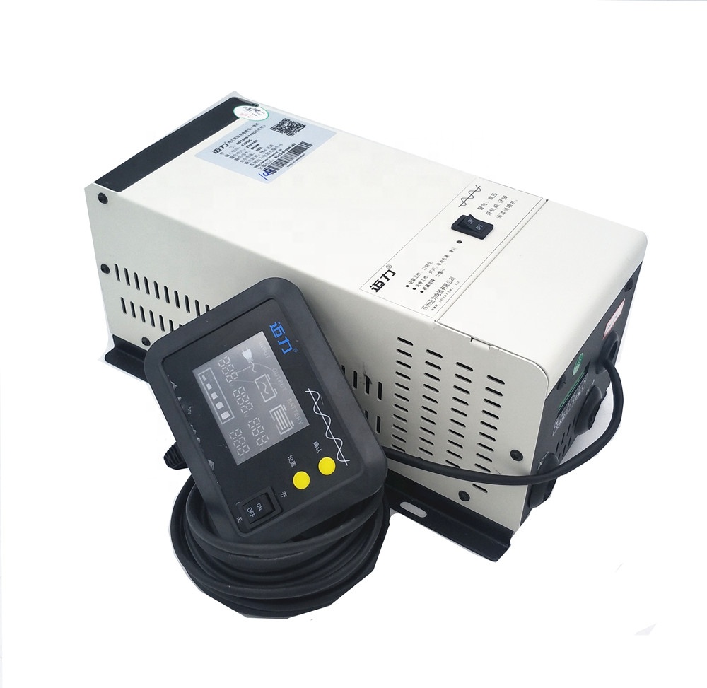New motorhome Caravan Wall Mounted 600va 600w 24v 220v dc to ac Solar Pump Inverter With Charger