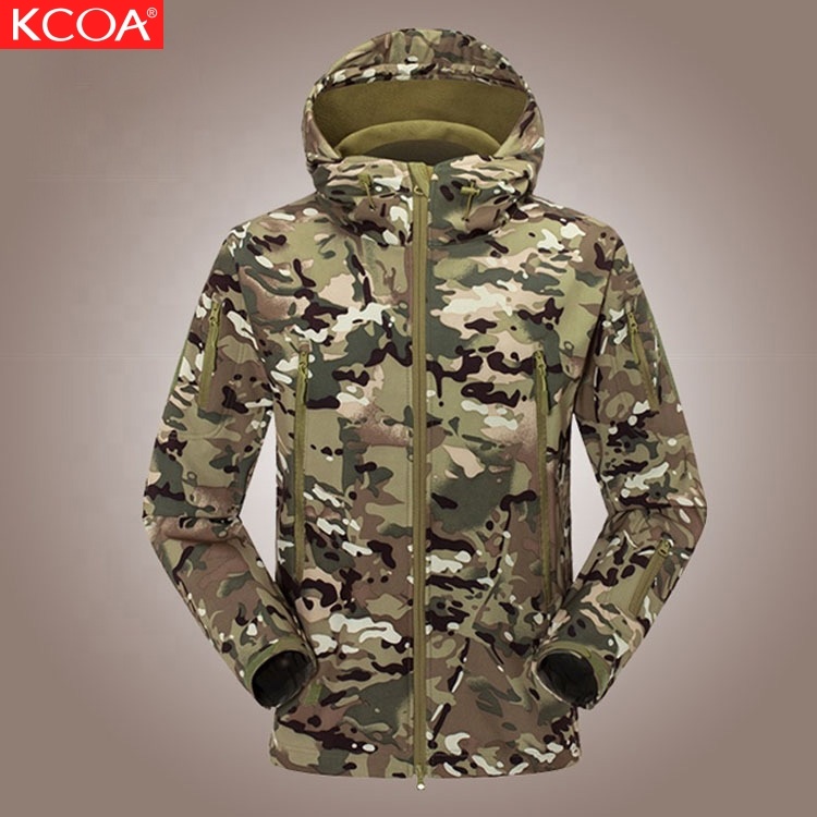 Оптовая продажа, фабричная рекламная Зимняя Теплая Лыжная куртка Softshell в стиле милитари для женщин