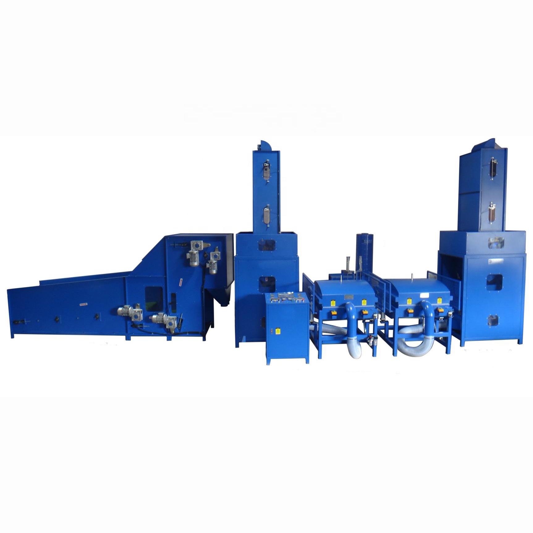 Automatic Contton/Polyester Fiber Bale Opener Machine and Filling Machine for Pillow Production Line