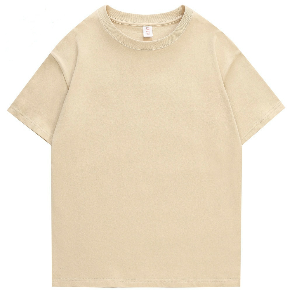 cotton t-shirts wholesale 240 grams heavy oversized t-shirt logo custom print Cotton fabric fear of god essentials 2021