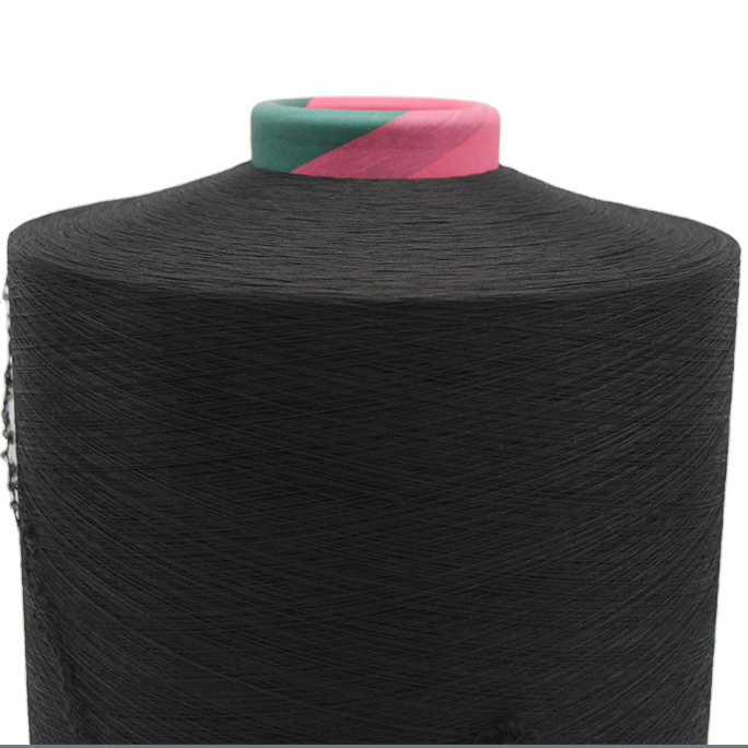 Selling Core Spun Polyester Spandex Covered Yarn Acy Air Covered Yarn From China