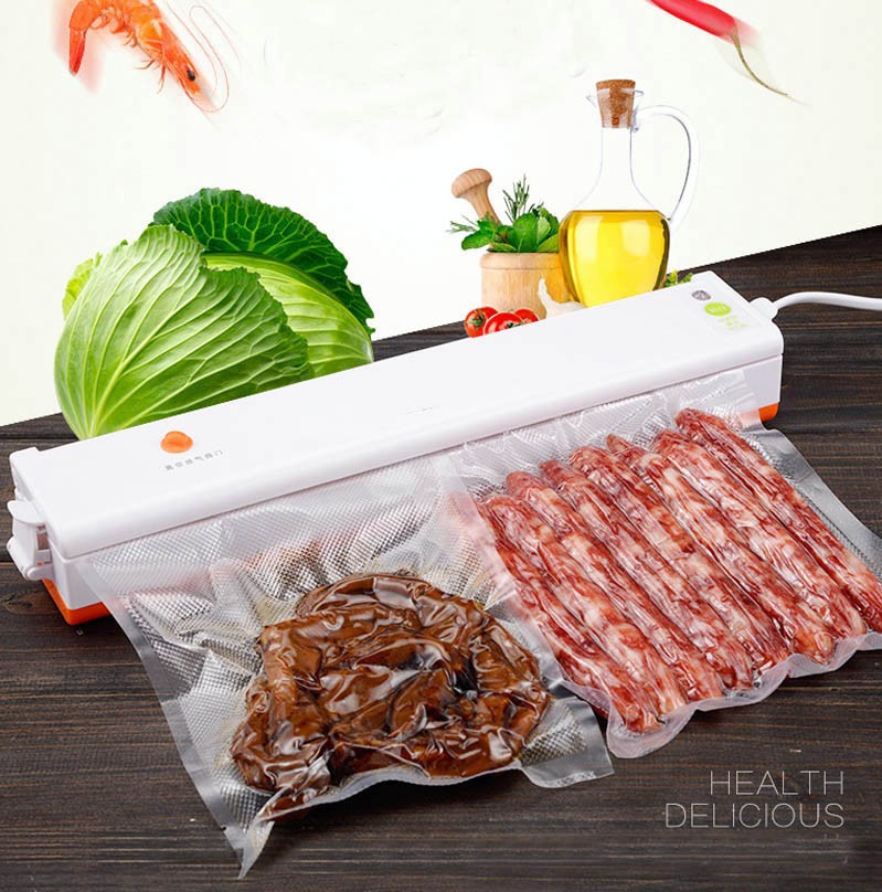 Машина для вакуумной упаковки пищевых продуктов, автоматическая система герметизации пищевых продуктов для сохранения пищи, стартовый набор, герметичная упаковка для еды