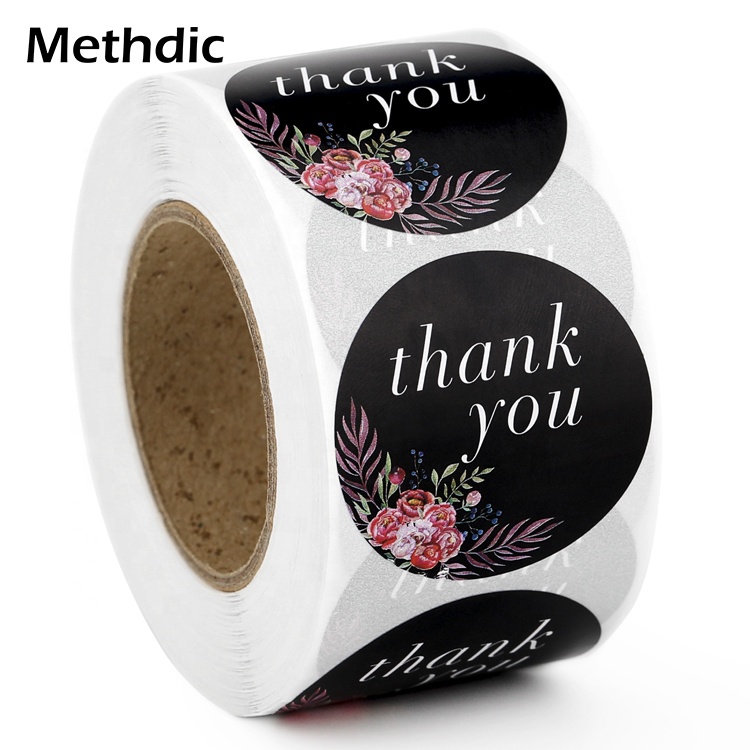 Methdic Sweetzer & Оранжевый Спасибо наклейки для компании Giveaway