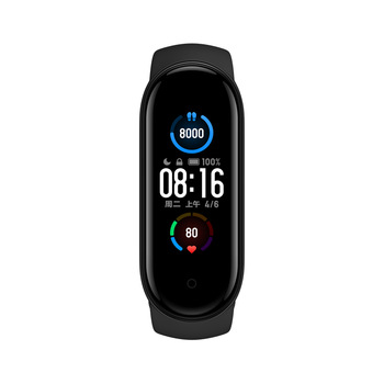 Оригинальный Новый умный Браслет Xiaomi Mi Band 5 Bluetooth 5,0 смарт-браслет меры смарт-браслет с функциями измерения пульса и артериального давления