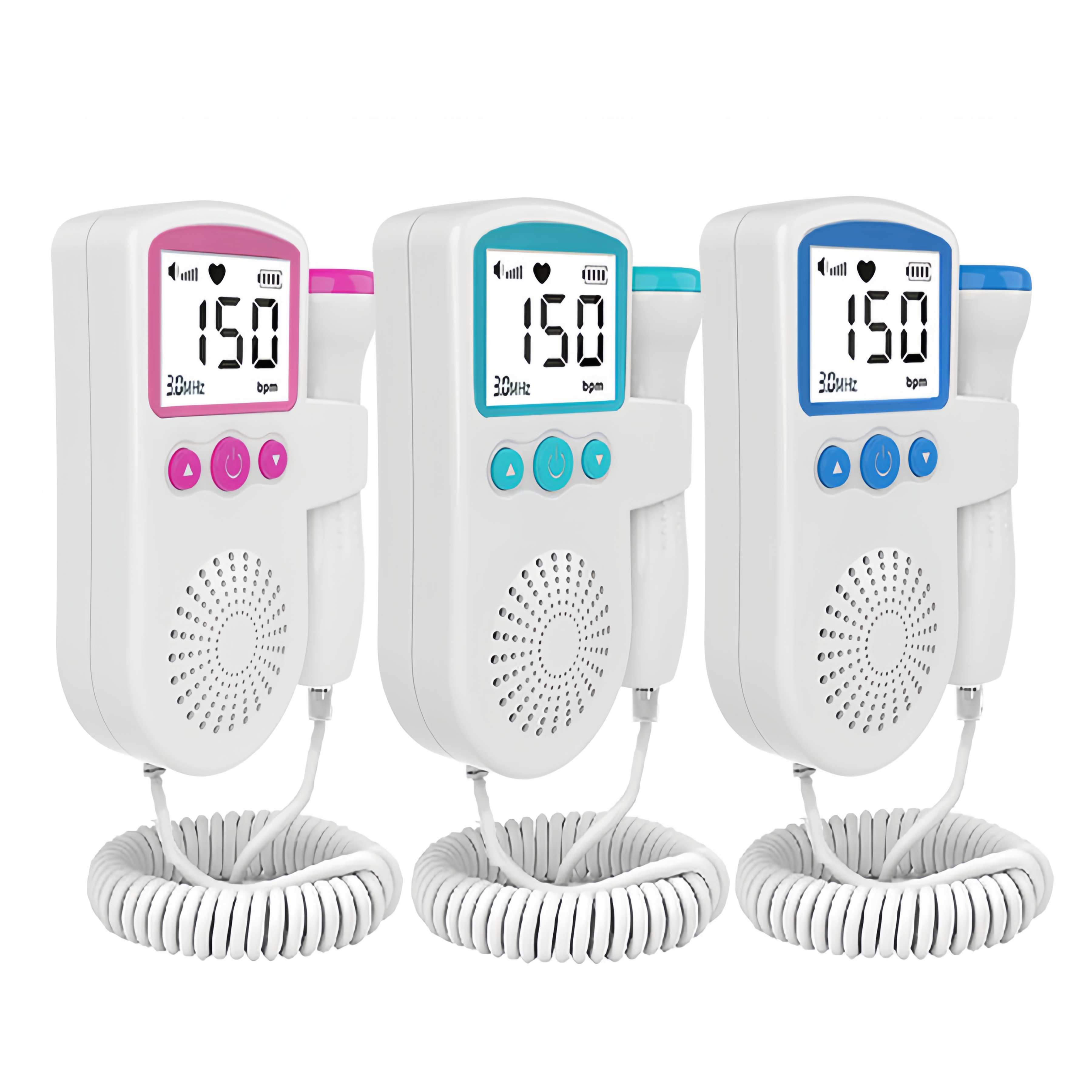 Good Price pocket fetal doppler baby heart rate stethoscope monitor for pregnancy