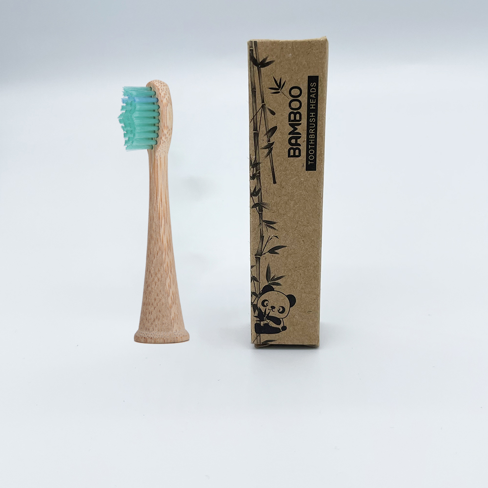 CE Approved Eco OEM Bamboo Toothbrush Heads with Customized Packing and Logo