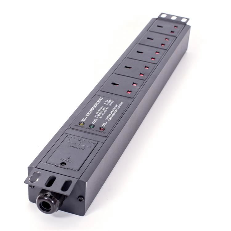 Сетевой шкаф PDU с 5 розетками, защита от перенапряжения, PDU с 16 А соединительной коробкой