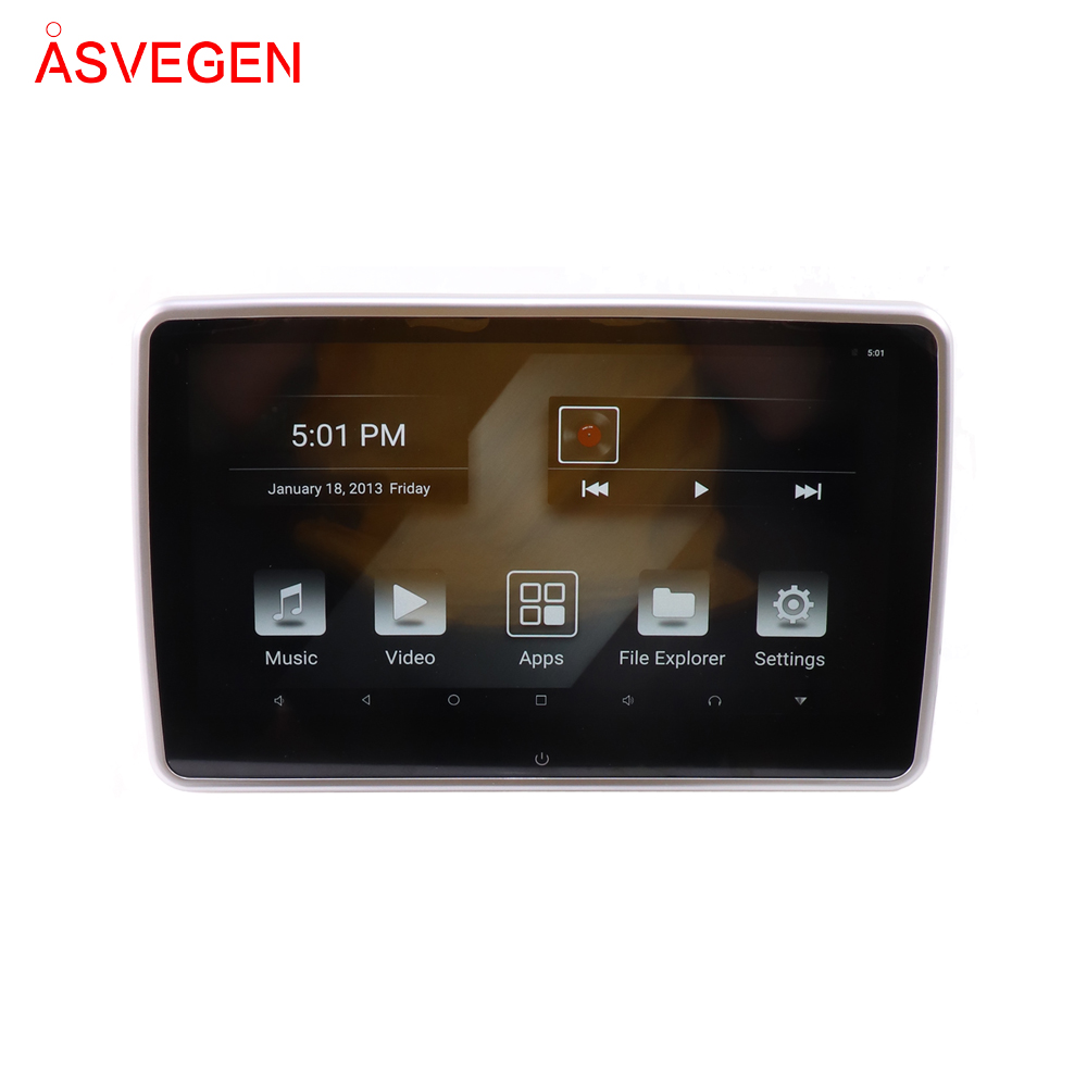 10.6Inch Android Car Headrest Monitor With hdmi Input USB SD 1280*RGB*800 Google Play store