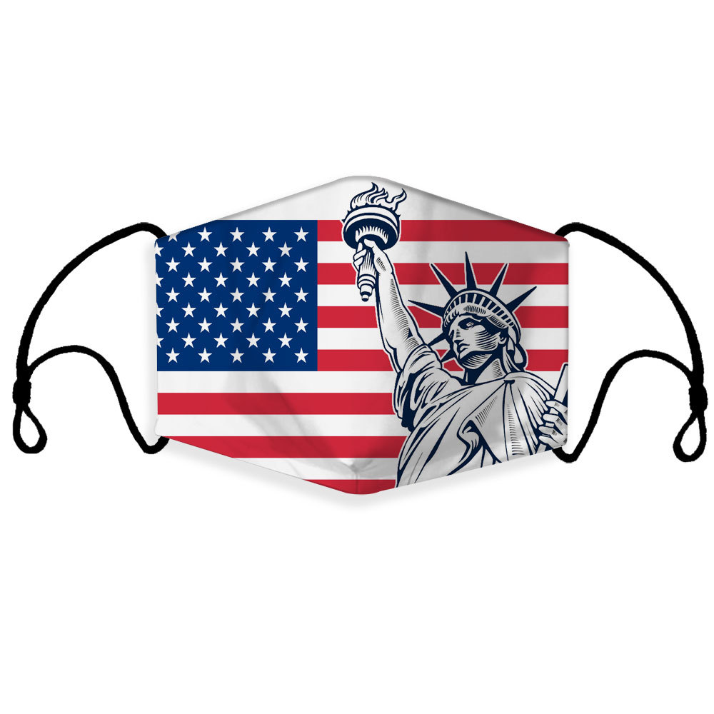 Custom Printed Pattern Fabric Protective PM2.5 Dustproof Protection Replace Filter