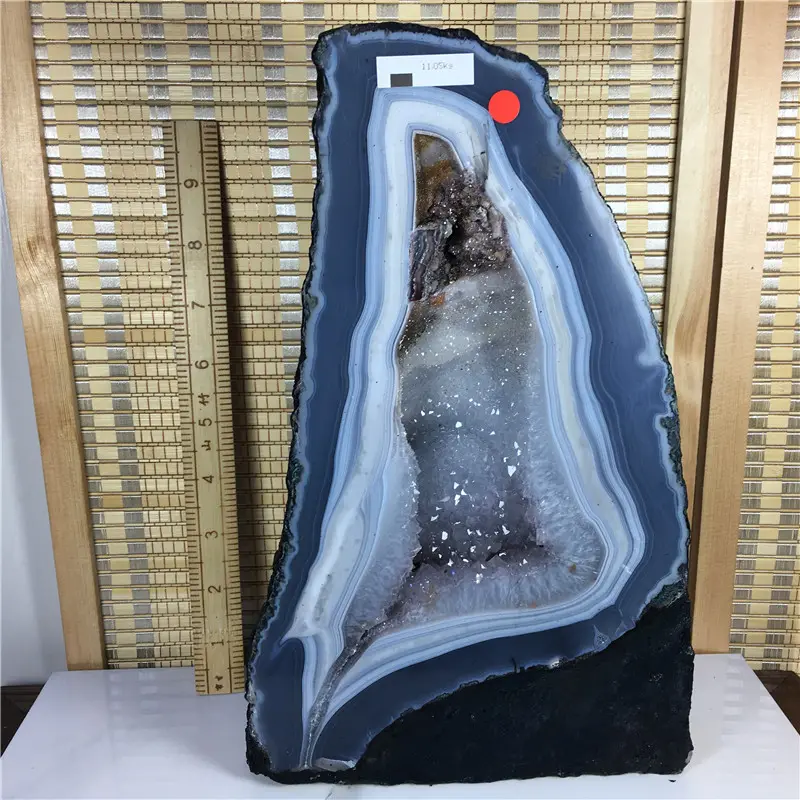 Wholesale Unique Natural Druzy Quartz Large Amethyst Geode Amethyst Hole Cluster For Decoration