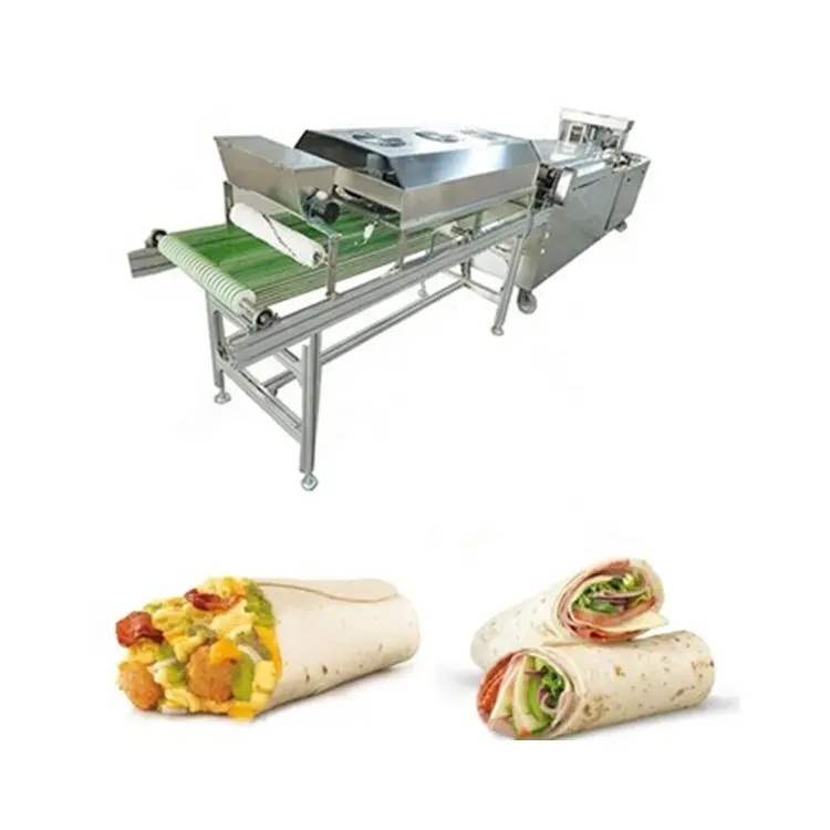 JUYOU Automatic corn tortilla maker/chapati roti baking machine/pita bread making machine